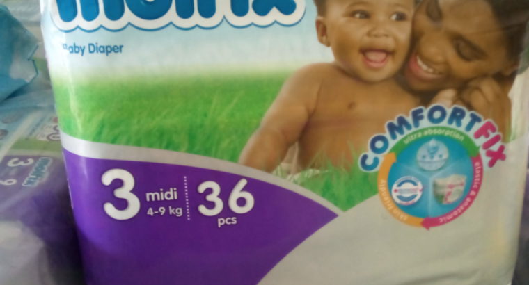 Molfix baby diaper size 3