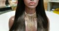 Straight wig synthetic 24 inches