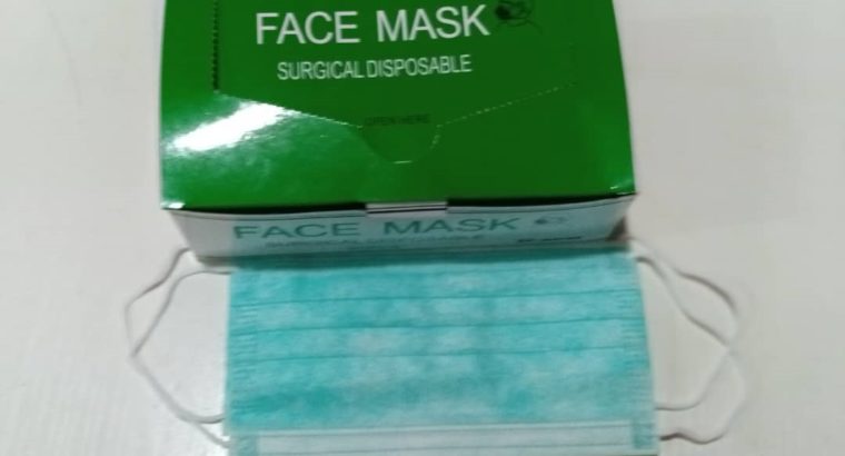 Surgical Disposable Face Mask 3 Ply