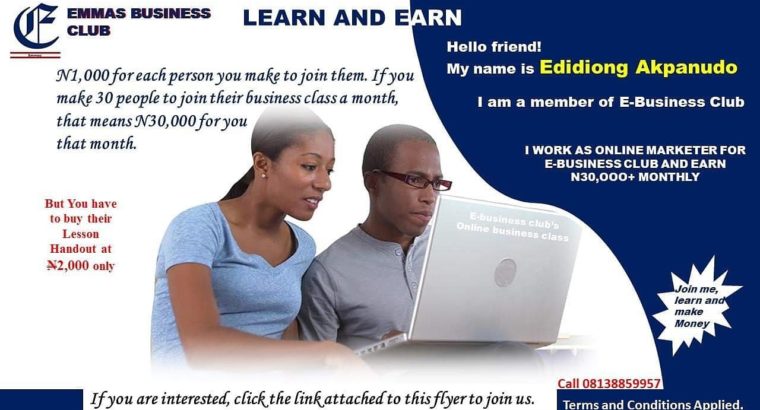E-business Club: learn your digital marketing here