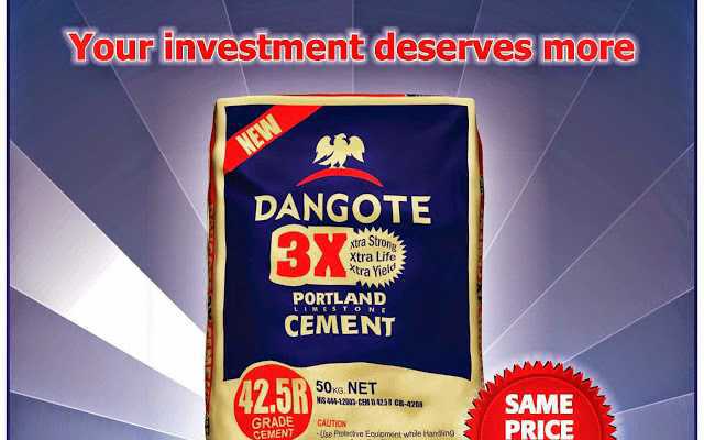 50kg dangote cement at cheap price