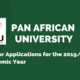 Pan-Atlantic University, Lagos 2O2O/2O21 Session