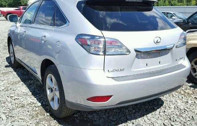2010 LEXUS RX350 GOING FOR AUCTION CALL 07045512391