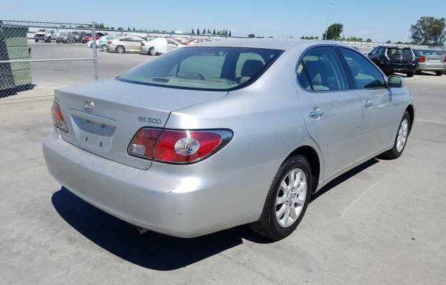 2003 LEXUS ES300 GOING FOR AUCTION CALL 07045512391