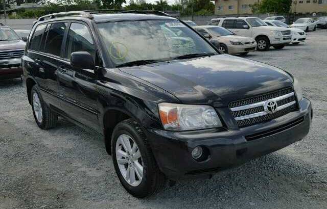 2007 TOYOTA HIGHLANDER GOING FOR AUCTION CALL 07045512391