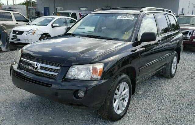 2007 TOYOTA HIGHLANDER GOING FOR AUCTION CALL 07045512391