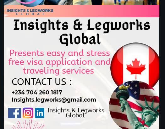 Insights and Legworks Global Travel Visas