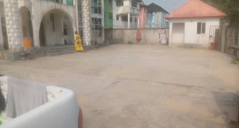 A TWO STOREY COMMERCIAL BUILDING IN YENAGOA