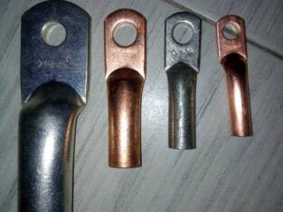Copper cable lugs