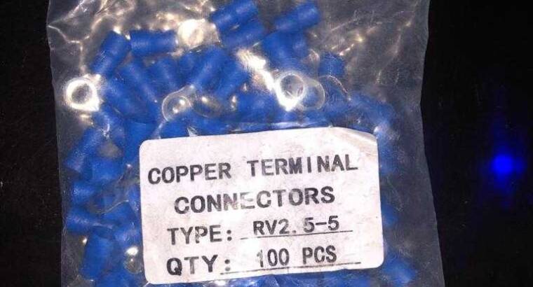 Copper cable lugs